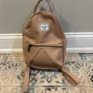 Herschel Supply Company Mini Tan Sparkle Backpack